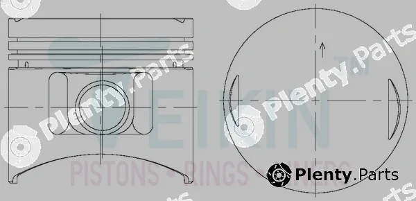 Teikin 29601.050 — Piston