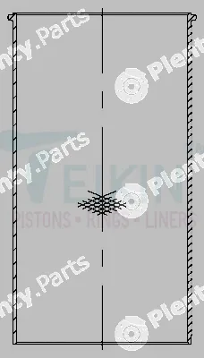 Teikin LFF-32126.STD — Cylinder Sleeve