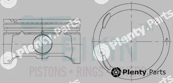 Teikin 42205.025 — Piston
