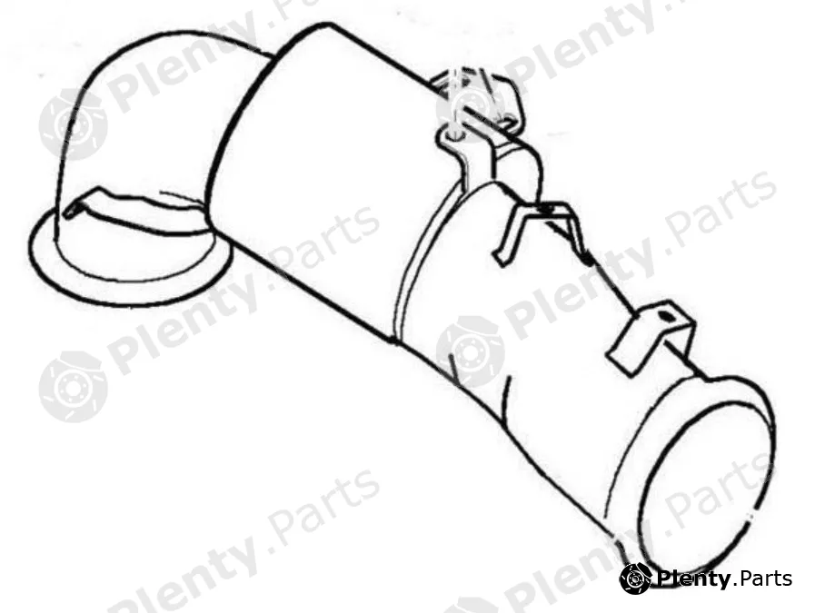 Hobi 44860 — Exhaust Pipe