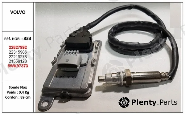 Hobi 833 — Lambda sensor Set VOLVO