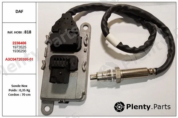 Hobi 818 — Lambda sensor Set DAF
