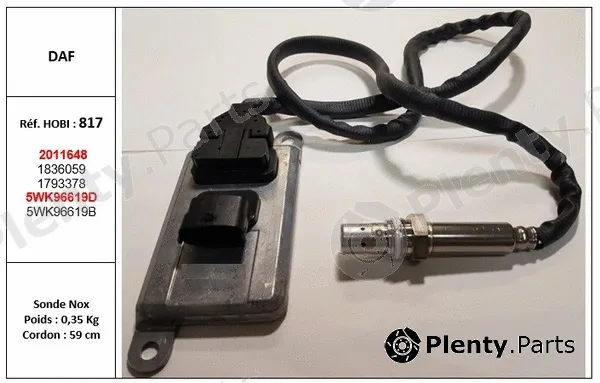 Hobi 817 — Lambda sensor Set DAF