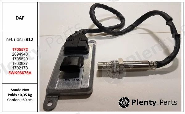 Hobi 812 — Lambda sensor Set DAF