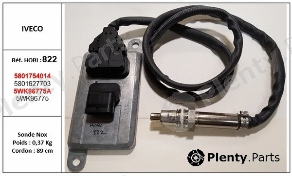 Hobi 822 — Lambda sensor Set IVECO