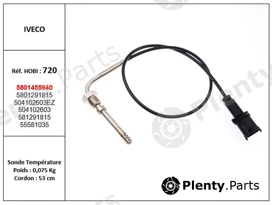 Hobi 720 — Lambda sensor Set IVECO