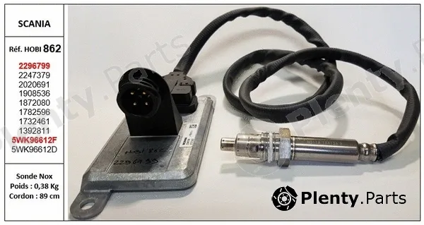 Hobi 862 — Lambda sensor Set SCANIA