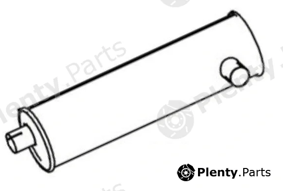 Hobi 42628 — Centre Muffler