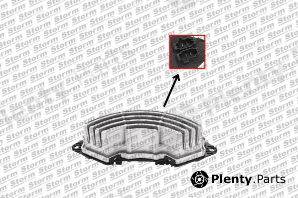 Storm Quality Parts 777030 — Resistor, interior blower