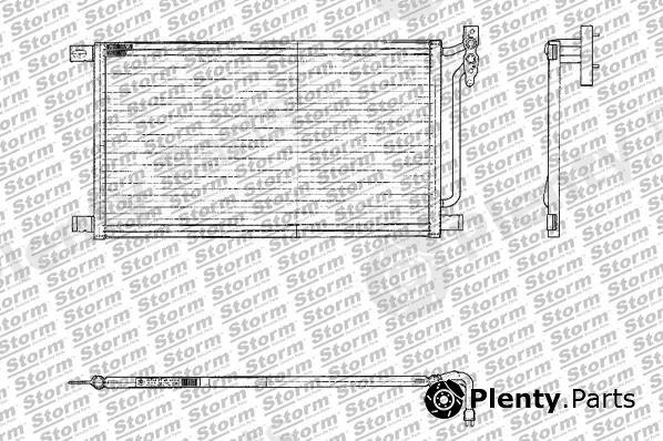 Storm Quality Parts 18010 — Condenser, air conditioning