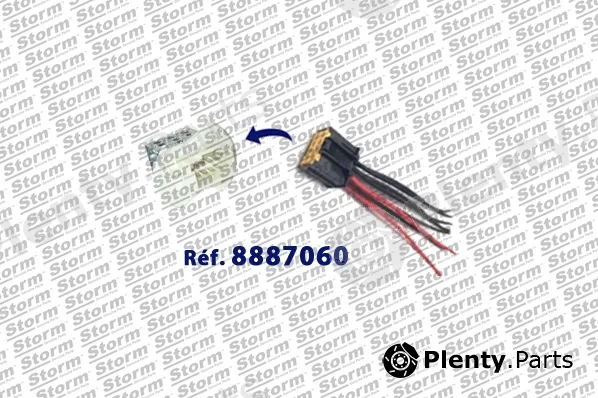 Storm Quality Parts 8887060 — Vibration Damper, propshaft