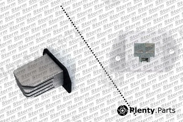 Storm Quality Parts 1509500 — Resistor, interior blower