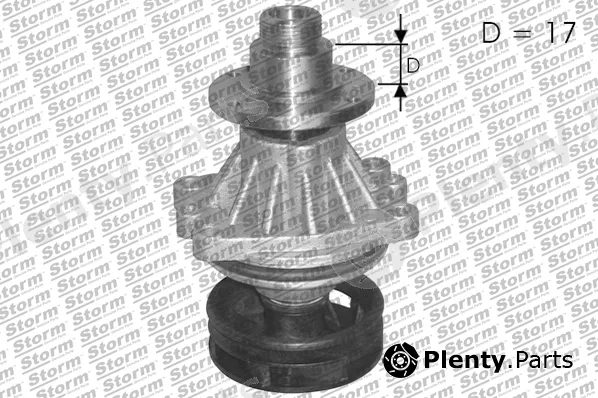 Storm Quality Parts PA10709 — Water Pump, engine cooling