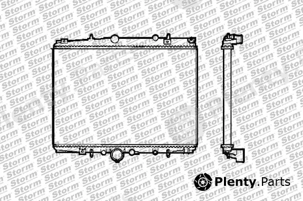 Storm Quality Parts 79506 — Radiator, engine cooling