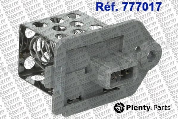 Storm Quality Parts 777017 — Resistor, interior blower
