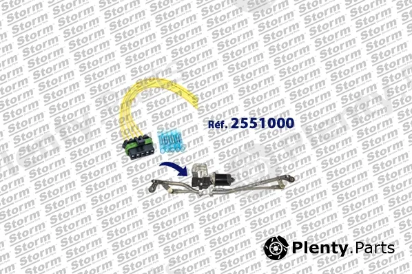 Storm Quality Parts 2551000 — Vibration Damper, propshaft