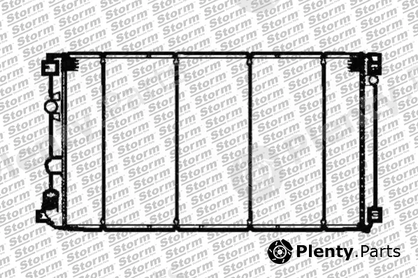 Storm Quality Parts 89103 — Radiator, engine cooling