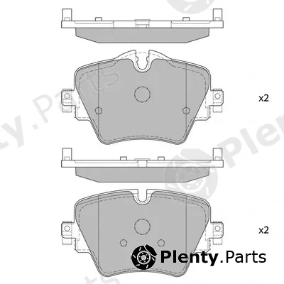 Hagen GP4129 — Brake Pad Set, disc brake