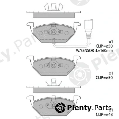 Hagen GP2025 — Brake Pad Set, disc brake