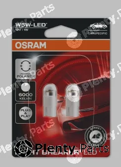ams-OSRAM 2825DWNBC-02B — Bulb, interior light NIGHT BREAKER LED