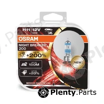 ams-OSRAM 64211NB200-HCB — Bulb, spotlight NIGHT BREAKER® 200