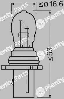 ams-OSRAM 828 — Bulb, park/position light ORIGINAL