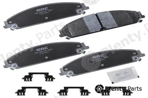GRC Prime GPRD1058A — Brake Pad Set, disc brake