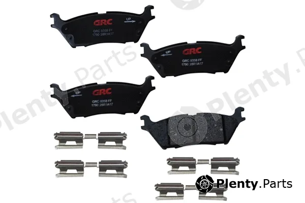 GRC - Ultra Brakes GCD1790 — Brake Pad Set, disc brake