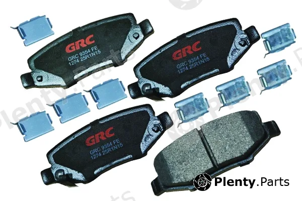 GRC - Ultra Brakes GMD1274 — Brake Pad Set, disc brake
