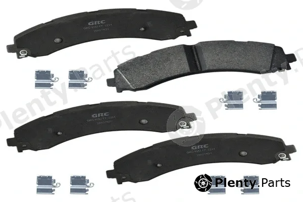 GRC - Ultra Brakes GMD2224 — Brake Pad Set, disc brake