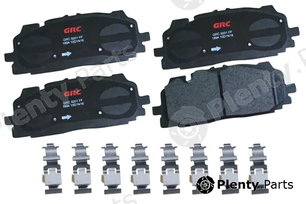 GRC - Ultra Brakes GCD1894 — Brake Pad Set, disc brake