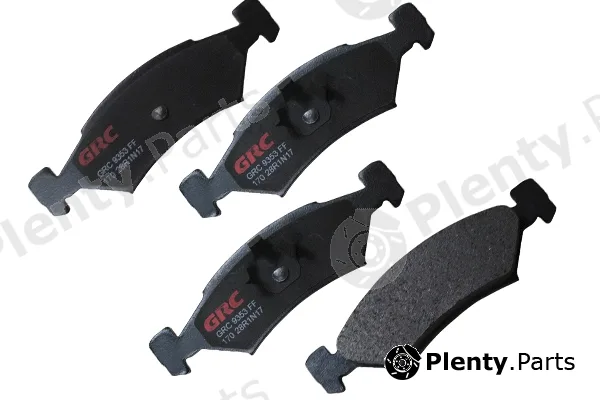 GRC - Ultra Brakes GMD170 — Brake Pad Set, disc brake