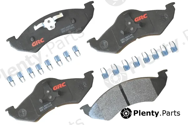 GRC - Ultra Brakes GMD820 — Brake Pad Set, disc brake