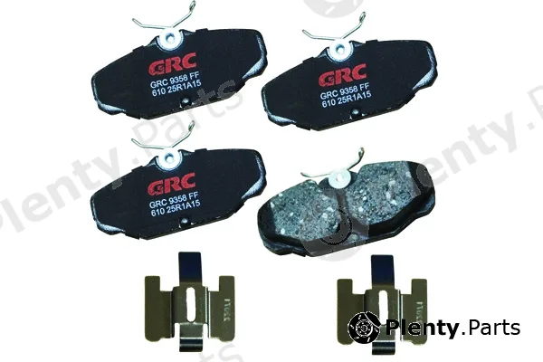 GRC - Ultra Brakes GCD610 — Brake Pad Set, disc brake