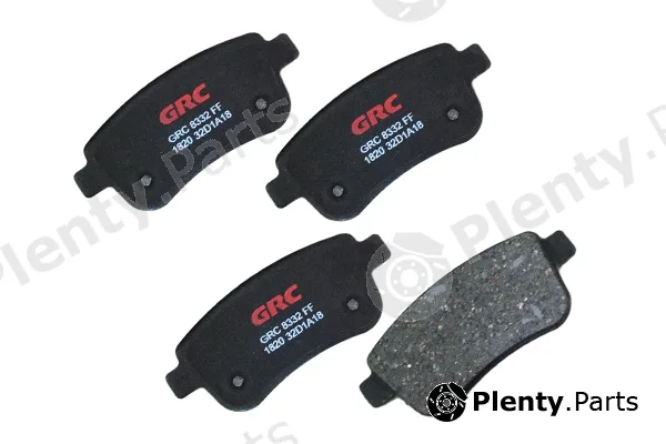 GRC - Ultra Brakes GCD1820 — Brake Pad Set, disc brake