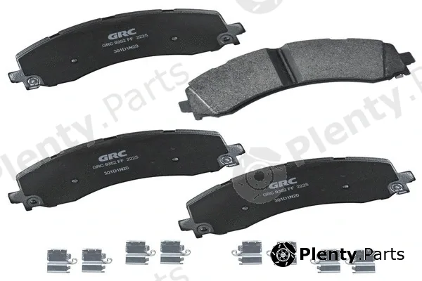 GRC - Ultra Brakes GMD2225 — Brake Pad Set, disc brake