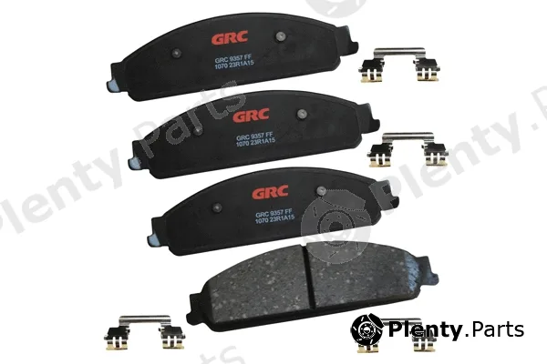 GRC - Ultra Brakes GCD1070 — Brake Pad Set, disc brake