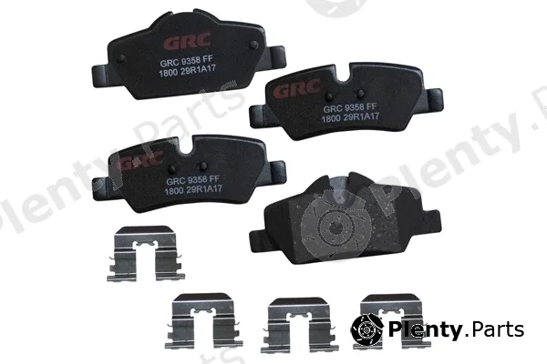 GRC - Ultra Brakes GCD1800 — Brake Pad Set, disc brake