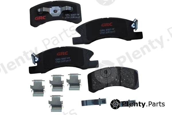 GRC - Ultra Brakes GCD1731 — Brake Pad Set, disc brake