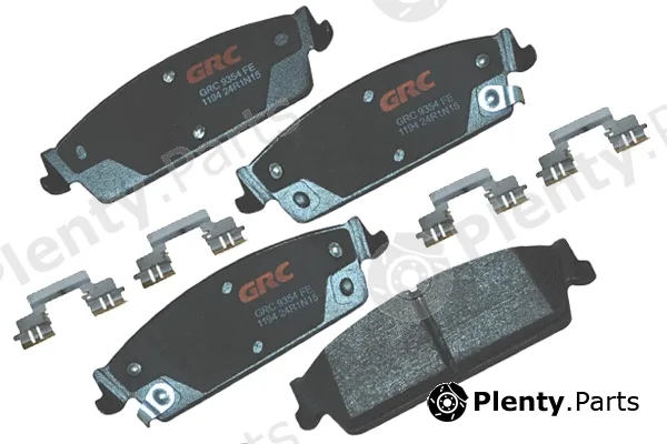 GRC - Ultra Brakes GMD1194 — Brake Pad Set, disc brake