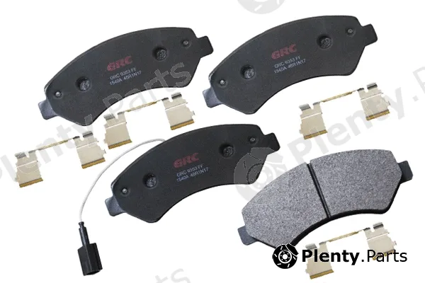 GRC - Ultra Brakes GMD1540A — Brake Pad Set, disc brake