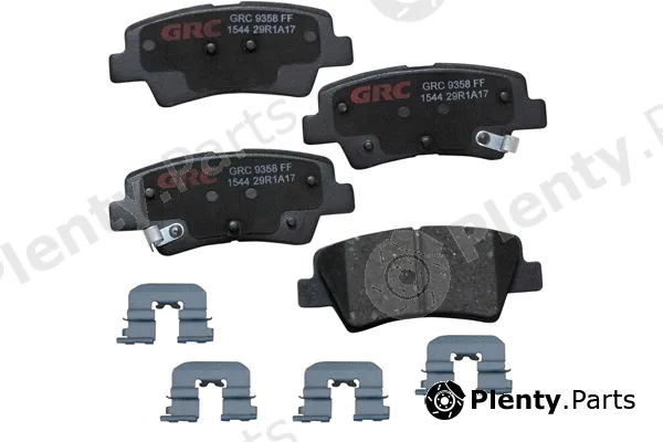 GRC - Ultra Brakes GCD1544 — Brake Pad Set, disc brake