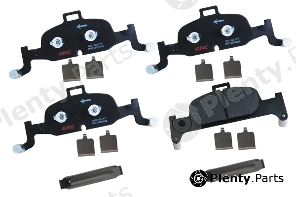 GRC - Ultra Brakes GCD1897 — Brake Pad Set, disc brake