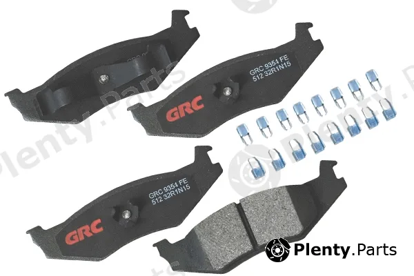 GRC - Ultra Brakes GMD512 — Brake Pad Set, disc brake