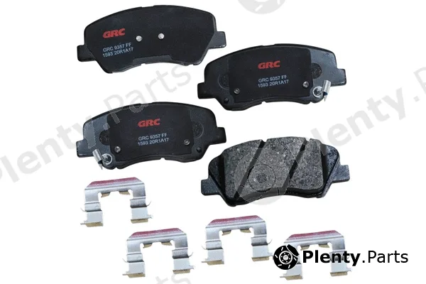 GRC - Ultra Brakes GCD1593 — Brake Pad Set, disc brake