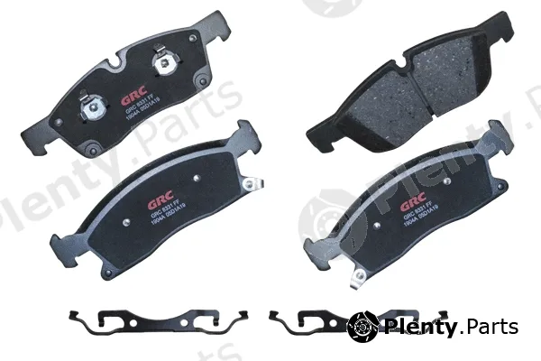GRC - Ultra Brakes GCD1904A — Brake Pad Set, disc brake