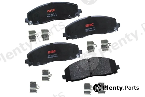 GRC - Ultra Brakes GCD1589 — Brake Pad Set, disc brake