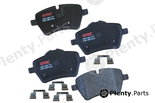 GRC - Ultra Brakes GCD1204 — Brake Pad Set, disc brake