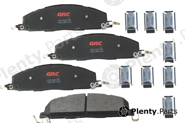 GRC - Ultra Brakes GMD1400 — Brake Pad Set, disc brake