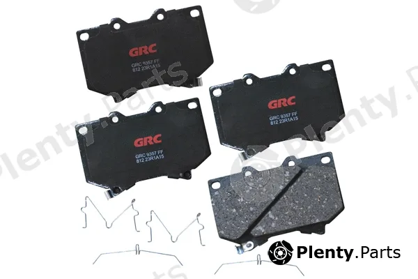 GRC - Ultra Brakes GCD812 — Brake Pad Set, disc brake
